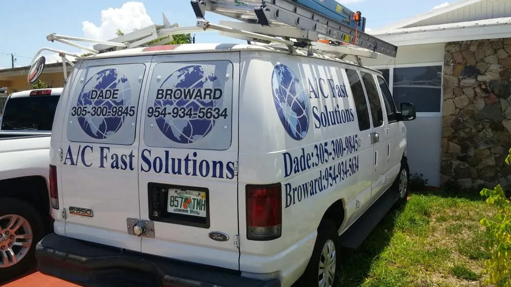 Slide of A/C Fast Solutions