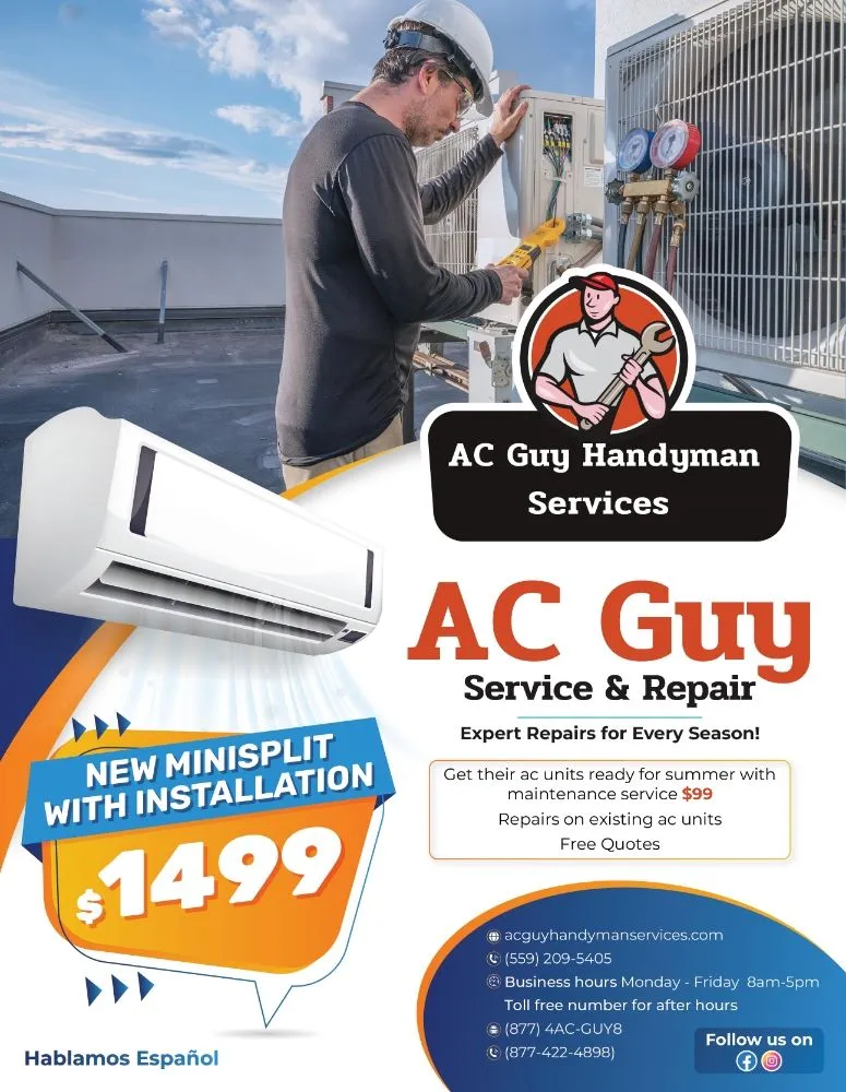 Slide of AC Guy Handyman Services