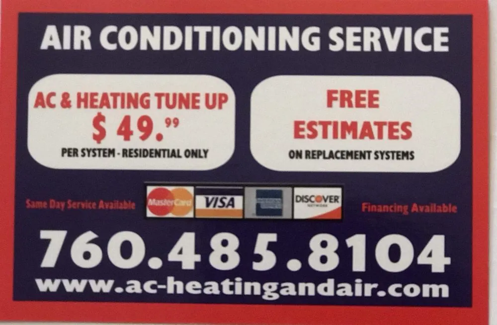 Slide of AC Heating & Air Conditioning & Electric