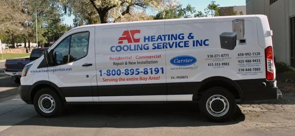 AC Heating & Cooling Services Logo