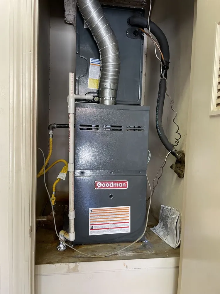 Slide of AC Install Team