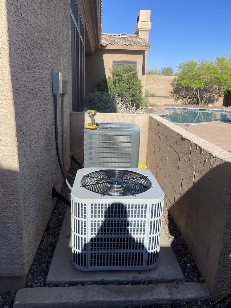 Slide of AC Install Team