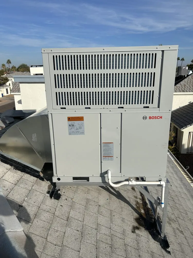 Slide of AC Install Team