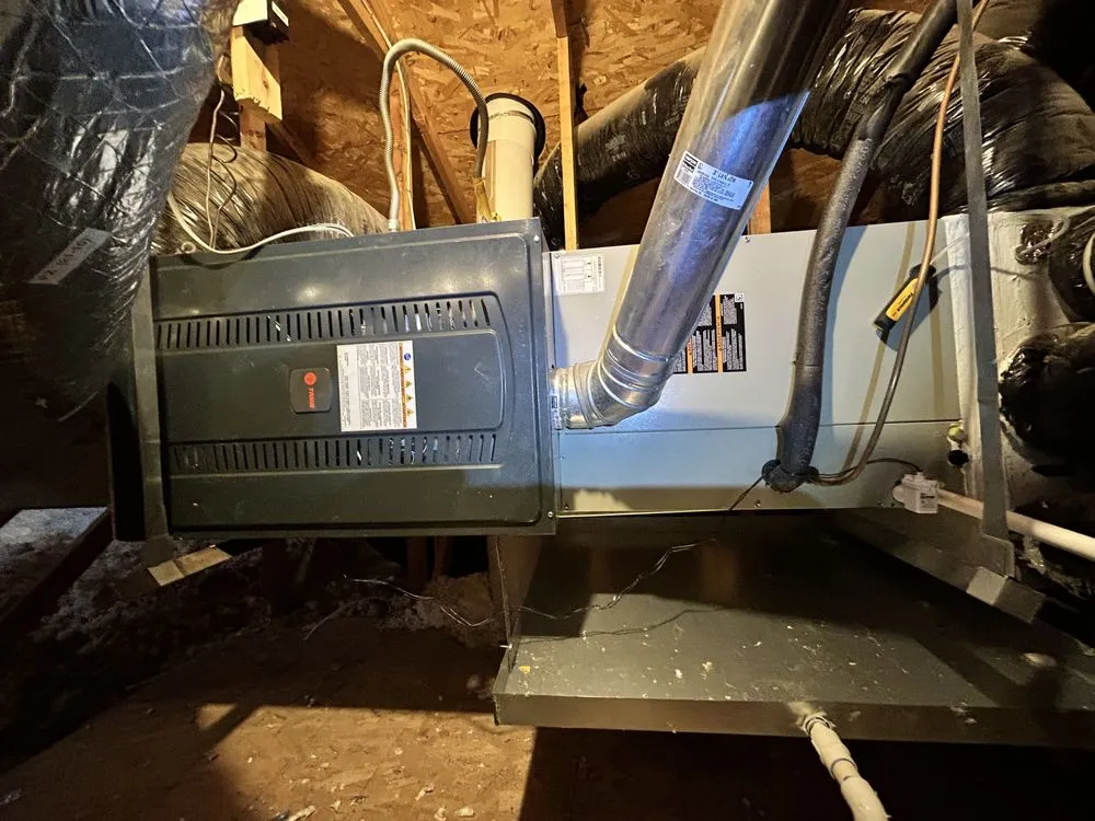 Slide of AC Install Team