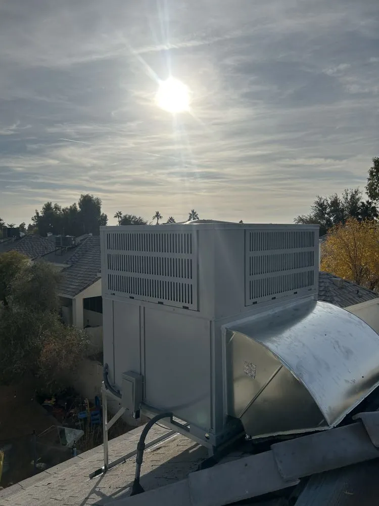 Slide of AC Install Team