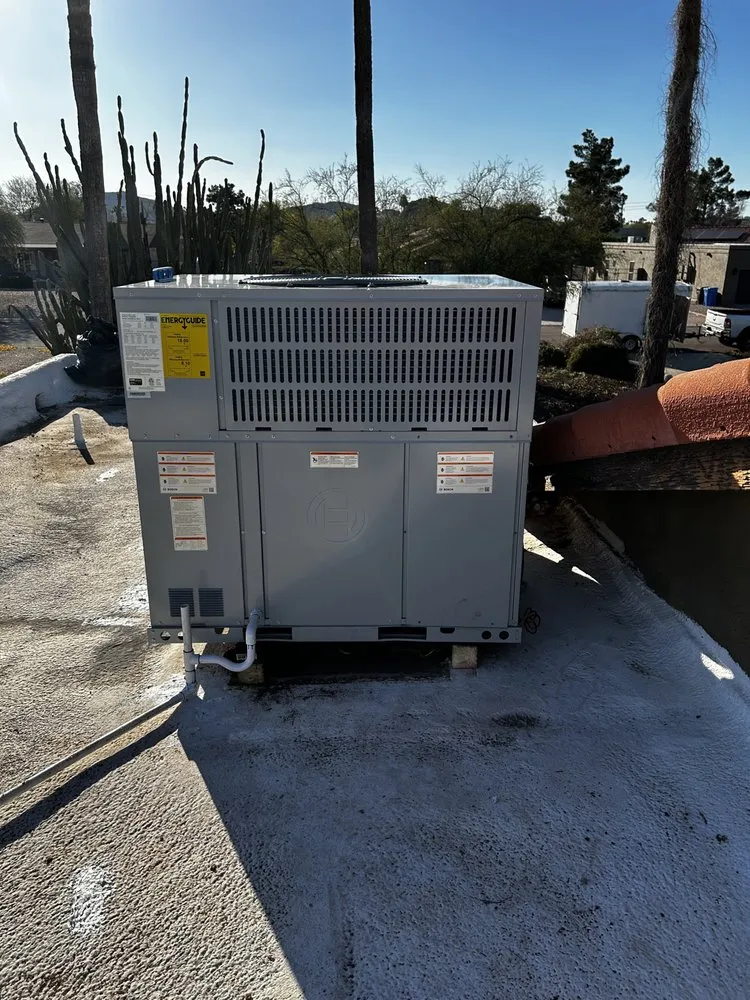 Slide of AC Install Team