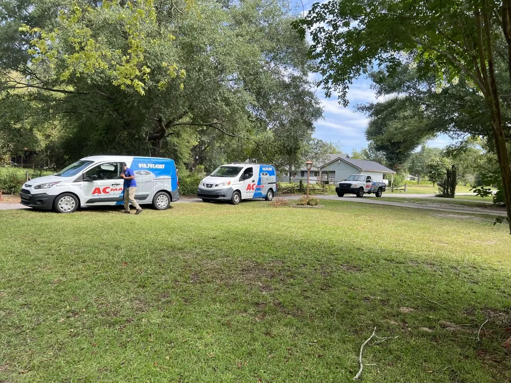 Slide of A/C Man Heating and Air