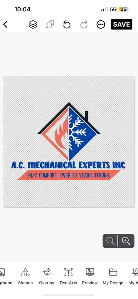 Slide of A.C. Mechanical Experts