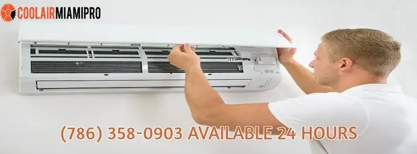 AC Repair Miami - CoolAirMiamiPro Logo
