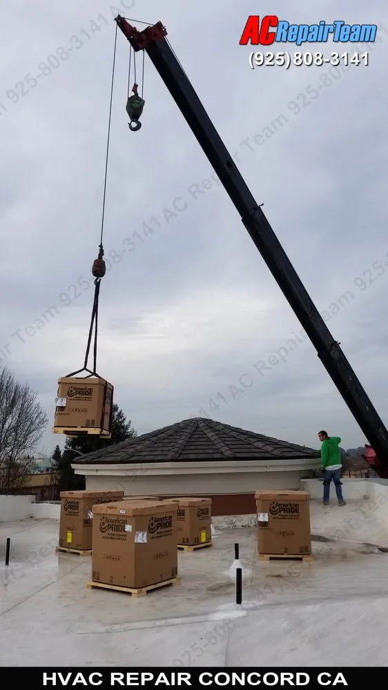 Slide of AC Repair Team