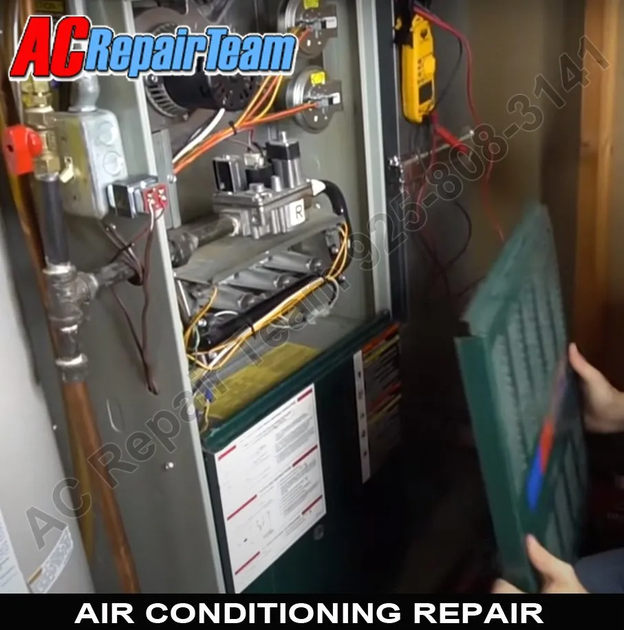 Slide of AC Repair Team