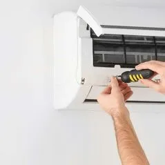 Slide of Ac repair team