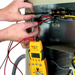 Slide of Ac repair team