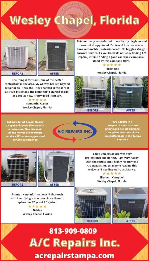 Slide of A/C Repairs