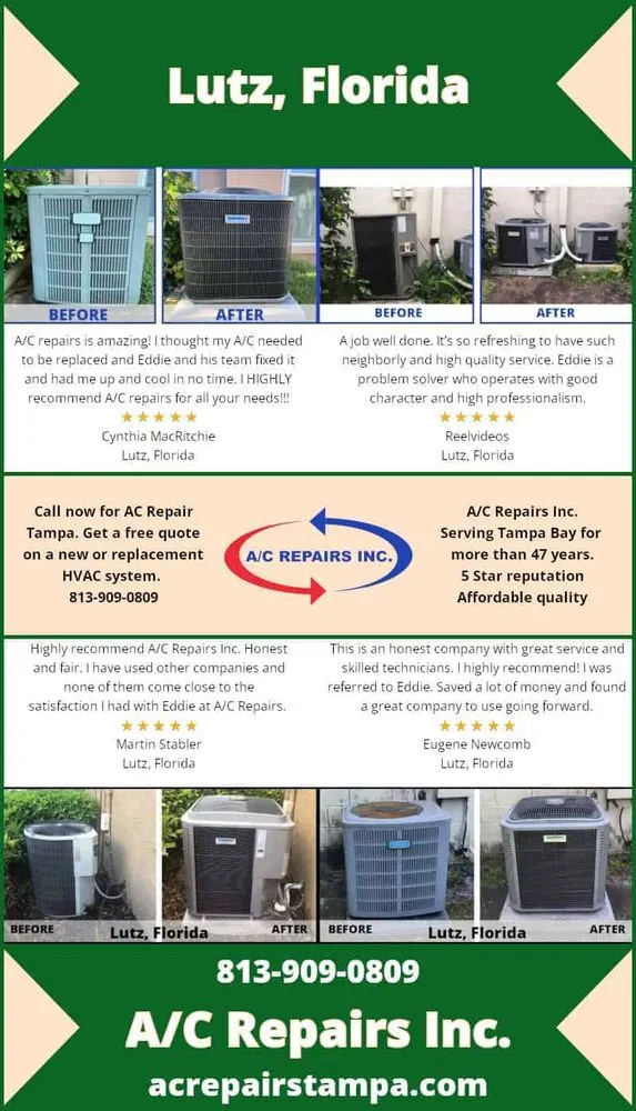 Slide of A/C Repairs