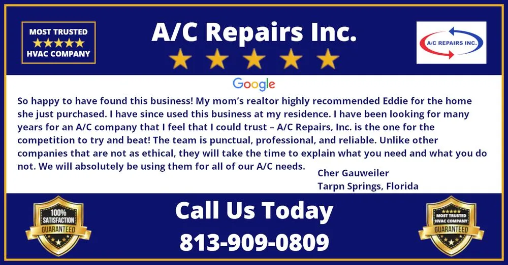 Slide of A/C Repairs
