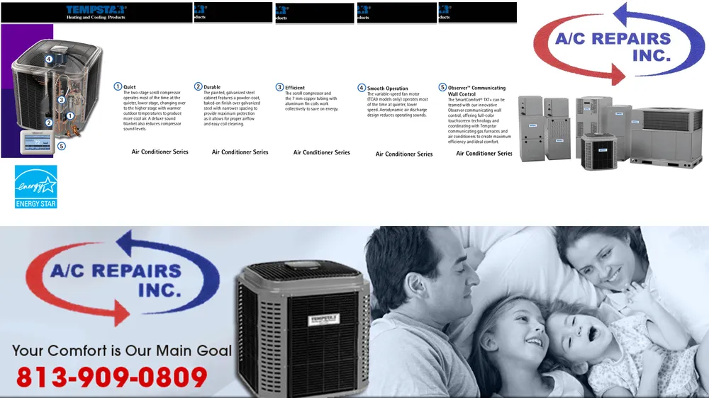 Slide of A/C Repairs