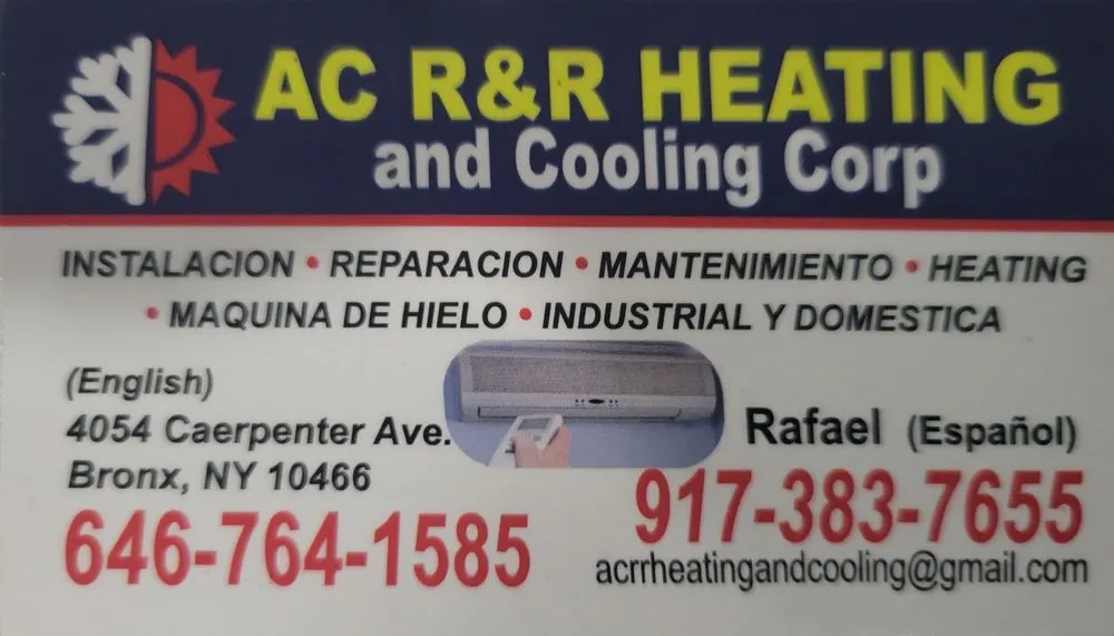 Slide of Ac R&R Heating and Cooling