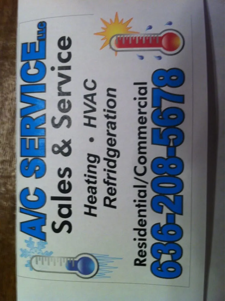 Slide of A/C Service