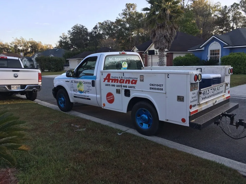 Slide of AC Service Center