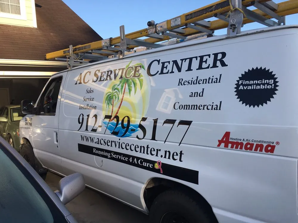 Slide of AC Service Center