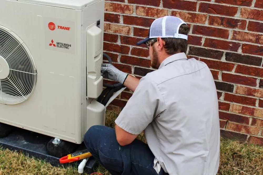 Slide of AC Service Crew