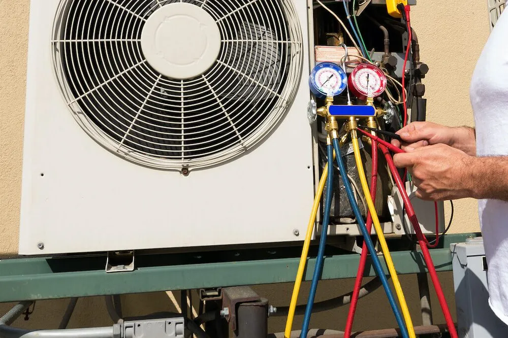 Slide of AC Service Crew