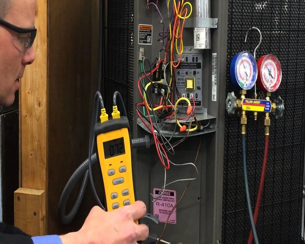 Slide of AC Service Crew