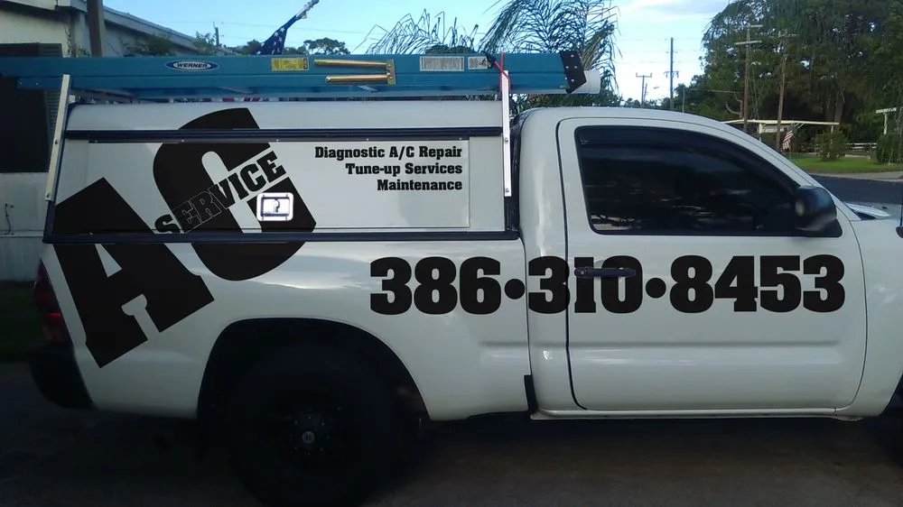 Slide of A/C Service Daytona 386