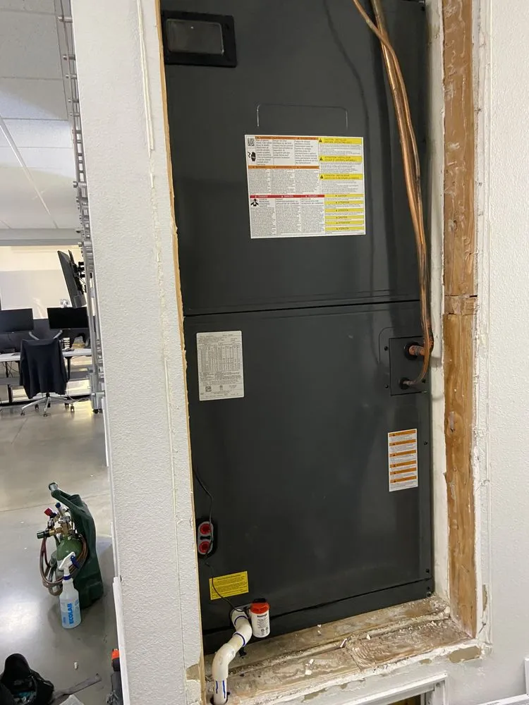 Slide of AC Service Tech