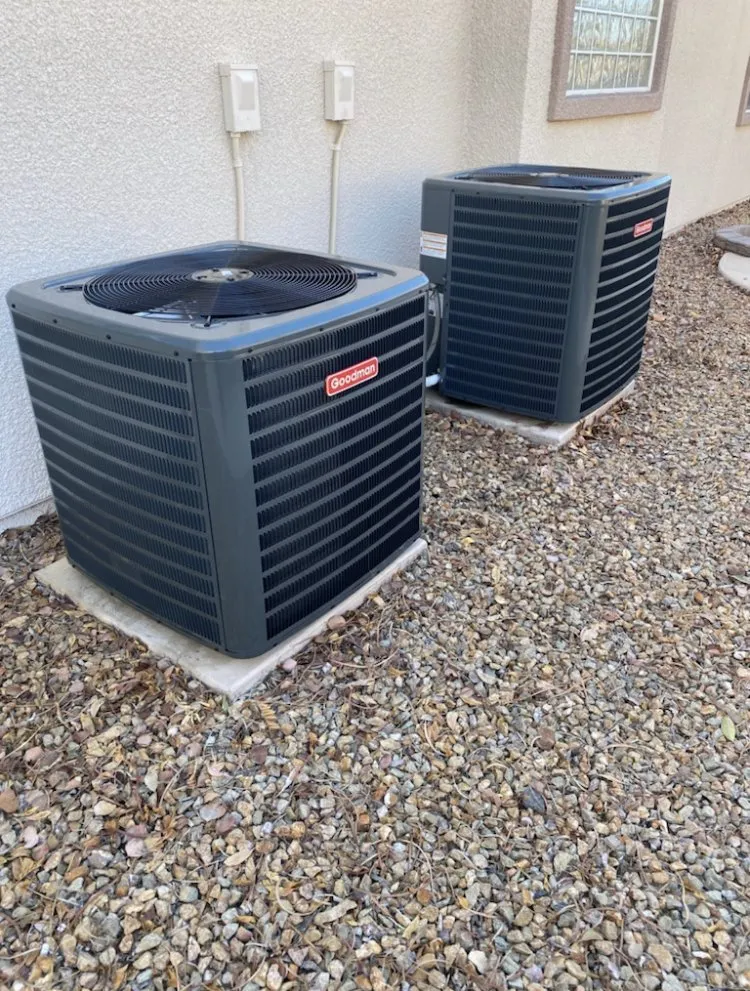 Slide of AC Service Tech