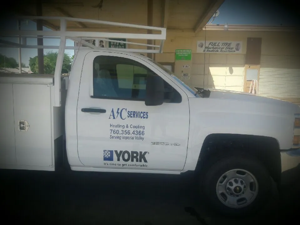 Slide of A/C Services