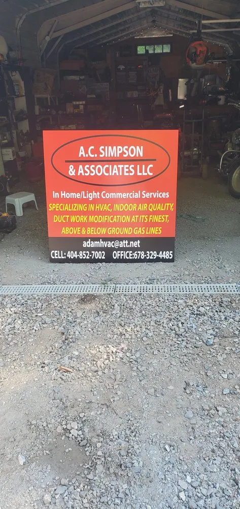 Slide of AC Simpson & Associates