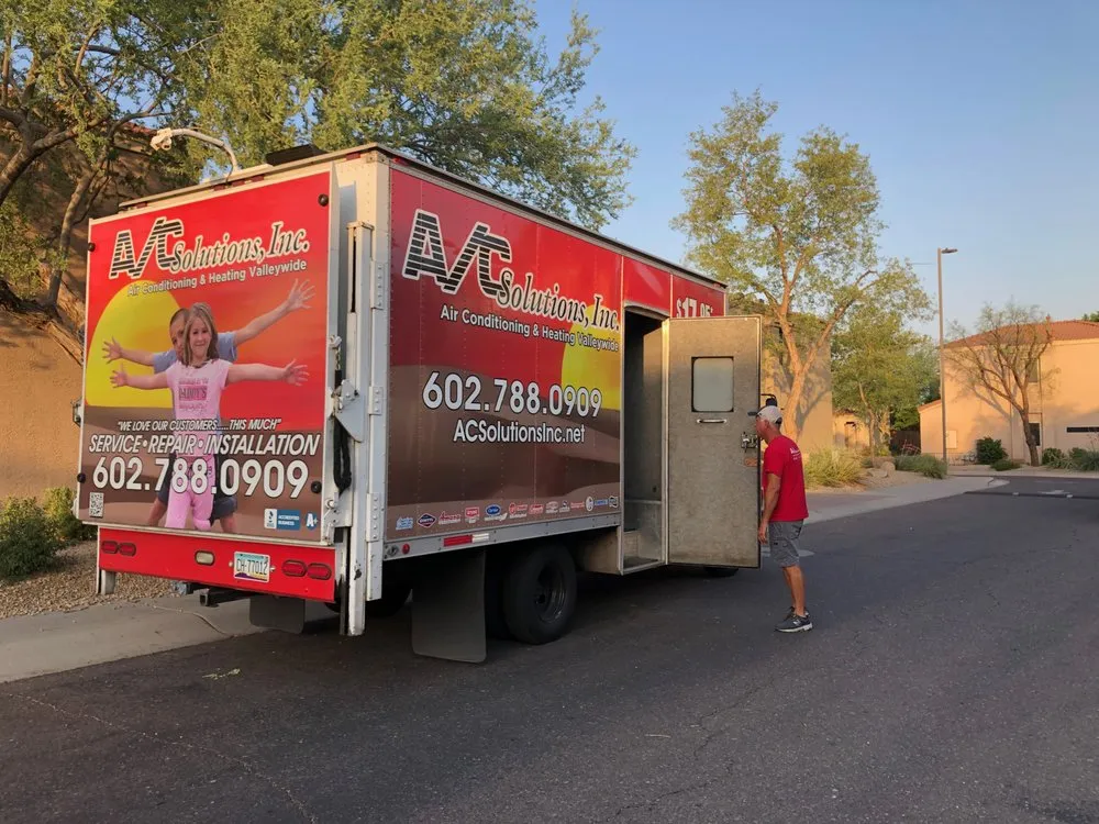 Slide of A/C Solutions Air Conditioning & Heating