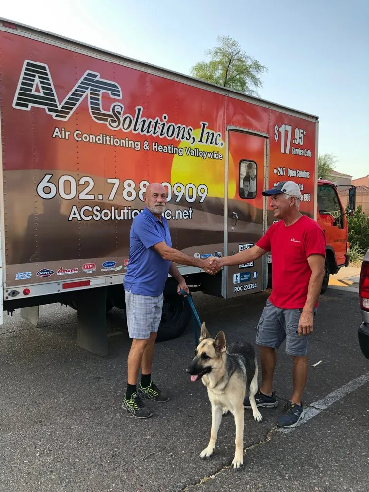 Slide of A/C Solutions Air Conditioning & Heating