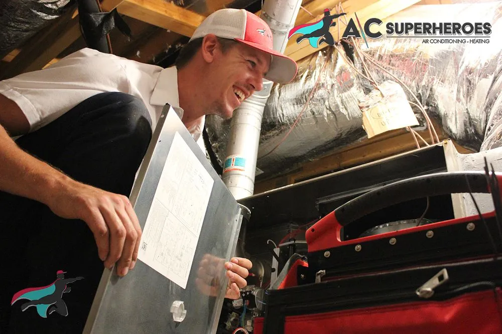 Slide of AC Superheroes