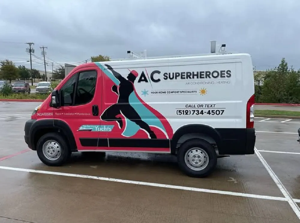 Slide of AC Superheroes