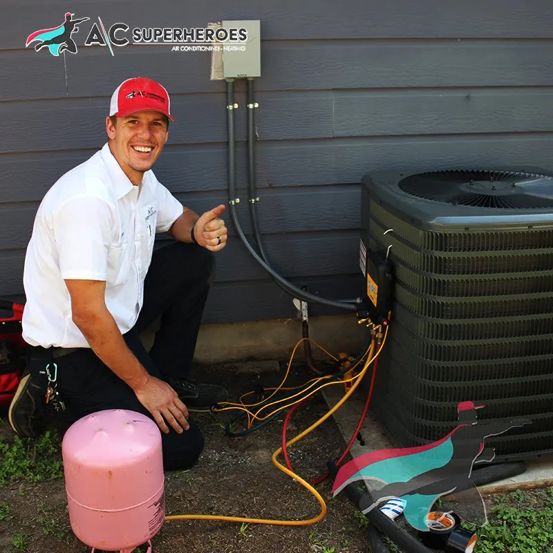 Slide of AC Superheroes