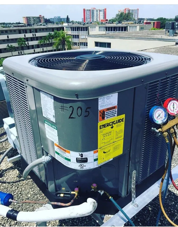 Slide of AC Temp Control