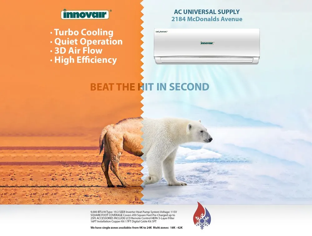 Slide of AC Universal Supply