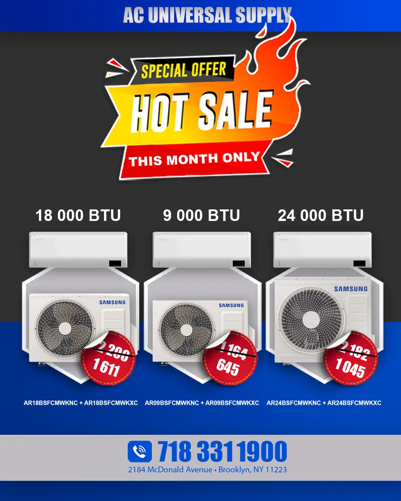 Slide of AC Universal Supply