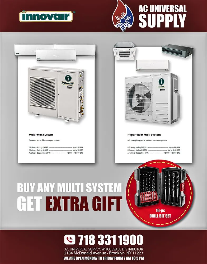 Slide of AC Universal Supply