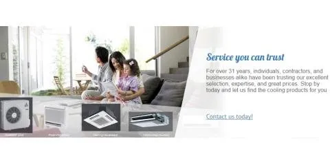 Slide of A/C Warehouse