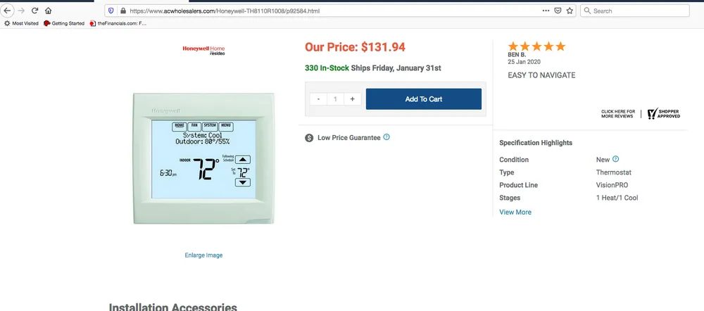 Slide of AC Wholesalers