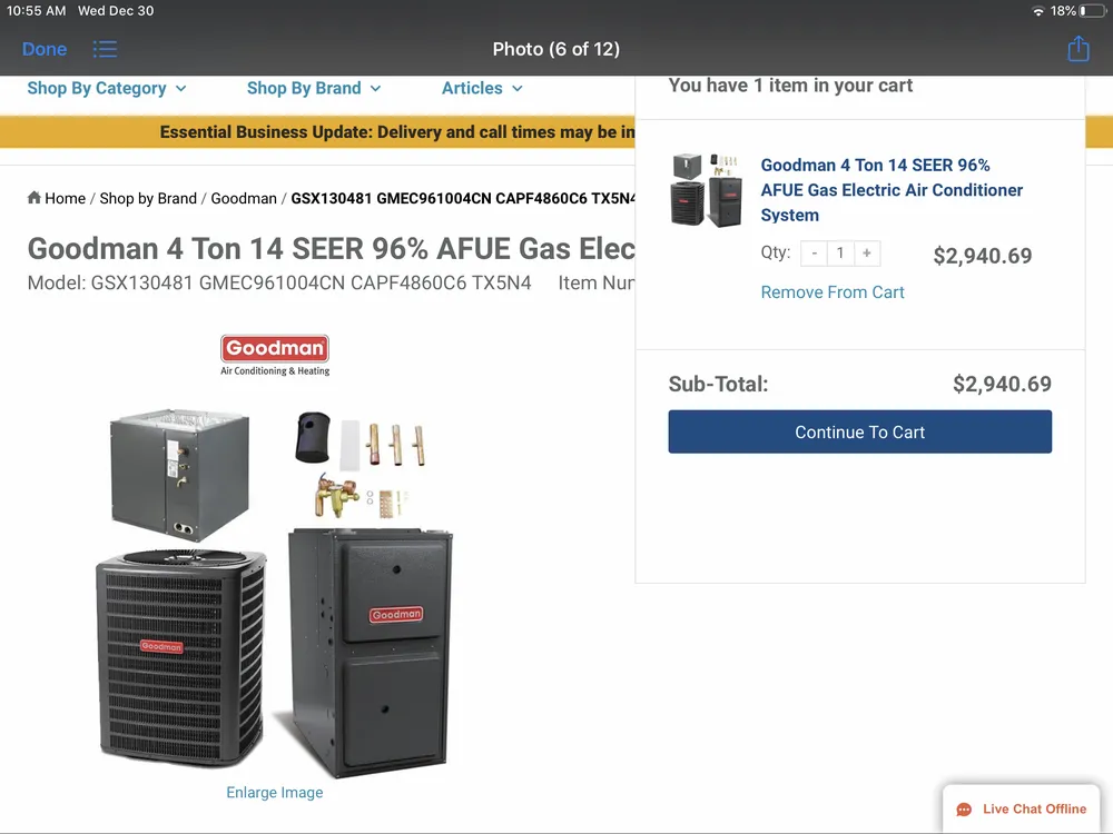 Slide of AC Wholesalers