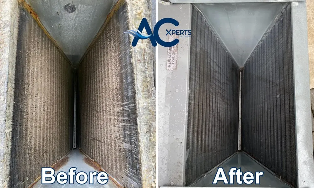 Slide of AC Xperts of Florida