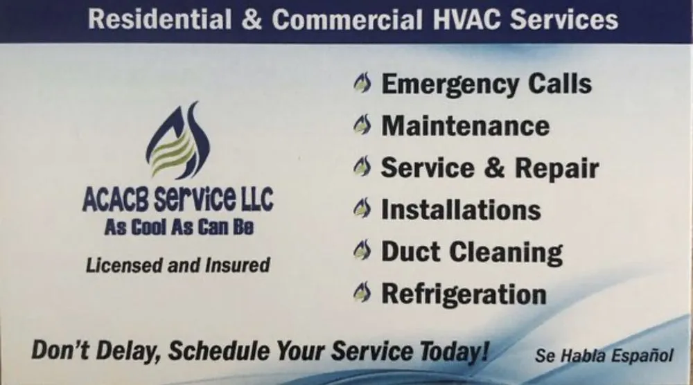 Slide of ACACB Service