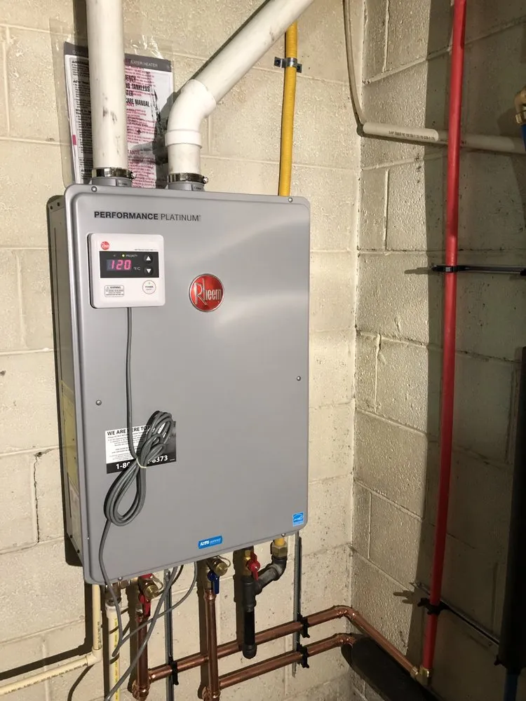 Slide of Accel Heating, Cooling and Plumbing