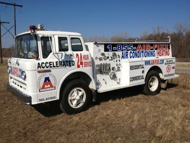 Slide of Accelerated Mechanical Services