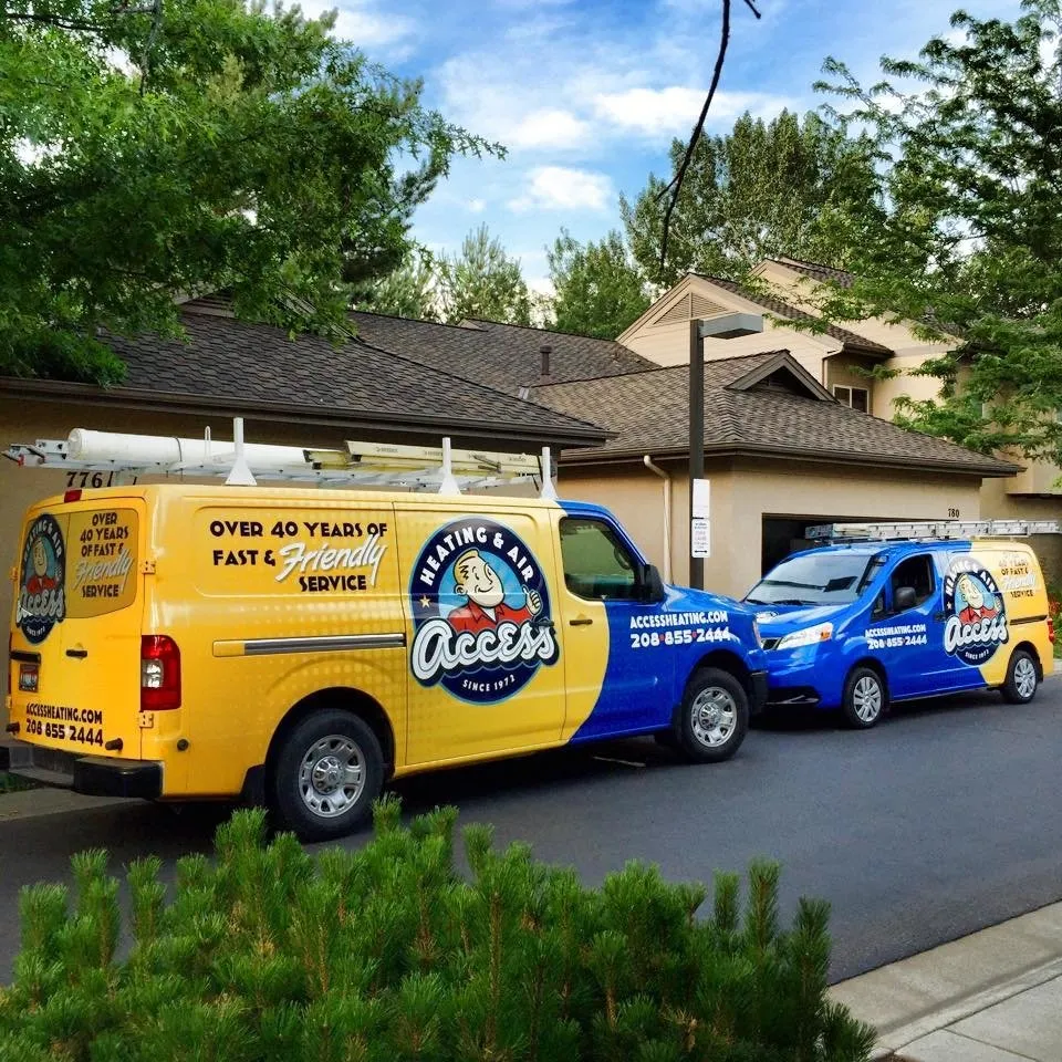 Slide of Access Heating, Air & Plumbing